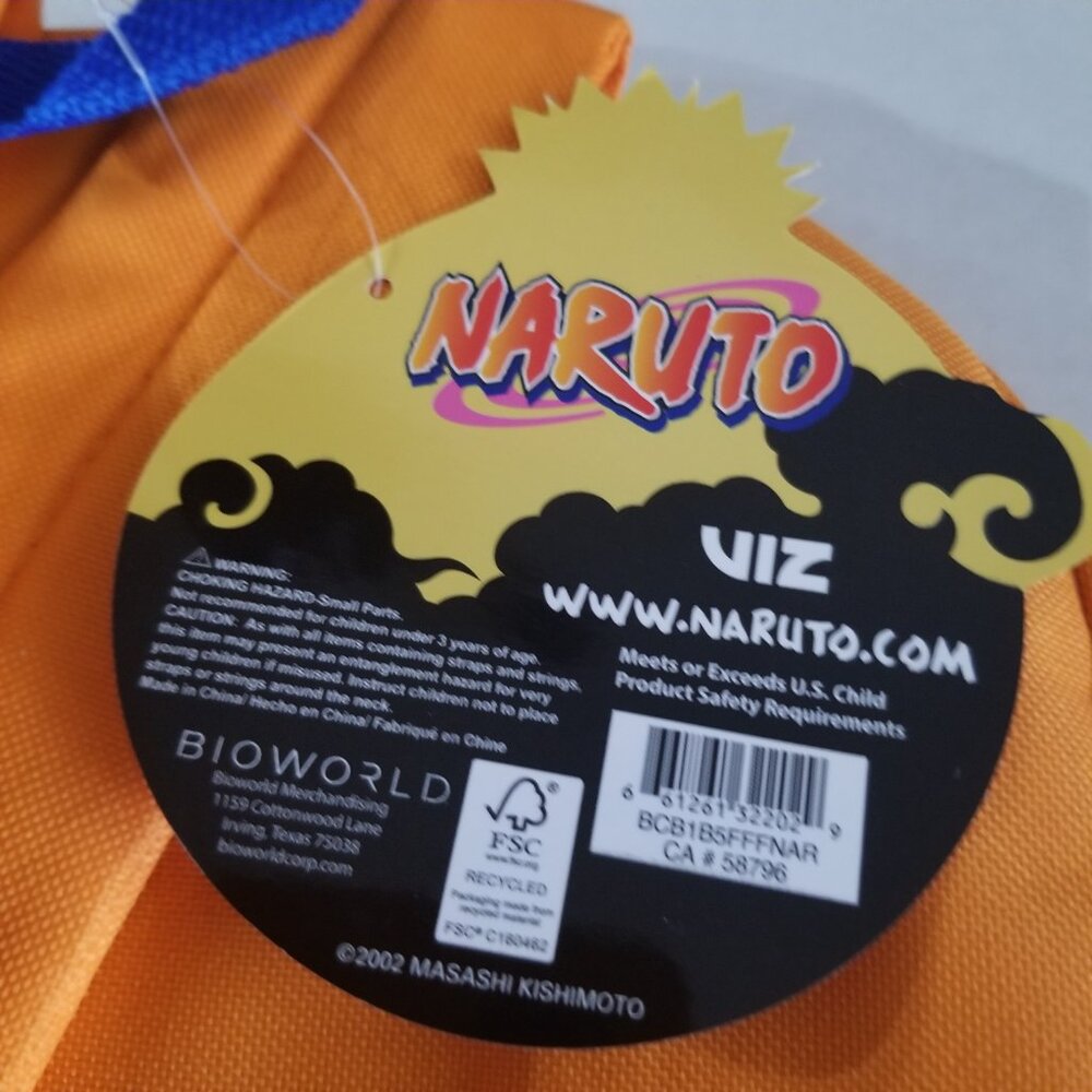 Naruto 5 piece Backpack Set - Picture 6 of 7